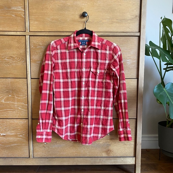 Ralph Lauren Tops - RALPH LAUREN Button Down Ref Plaid Slim fit Casual Shirt Women's Size 6